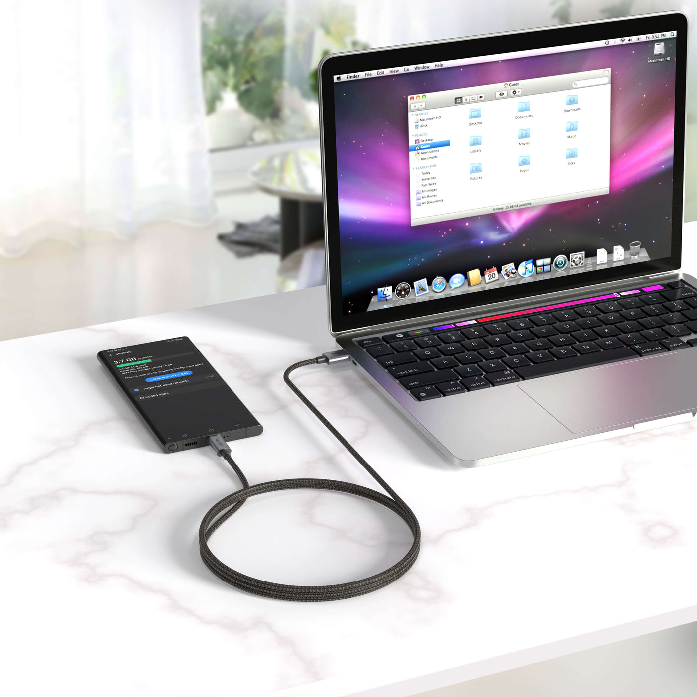 usb c naar usb a kabel