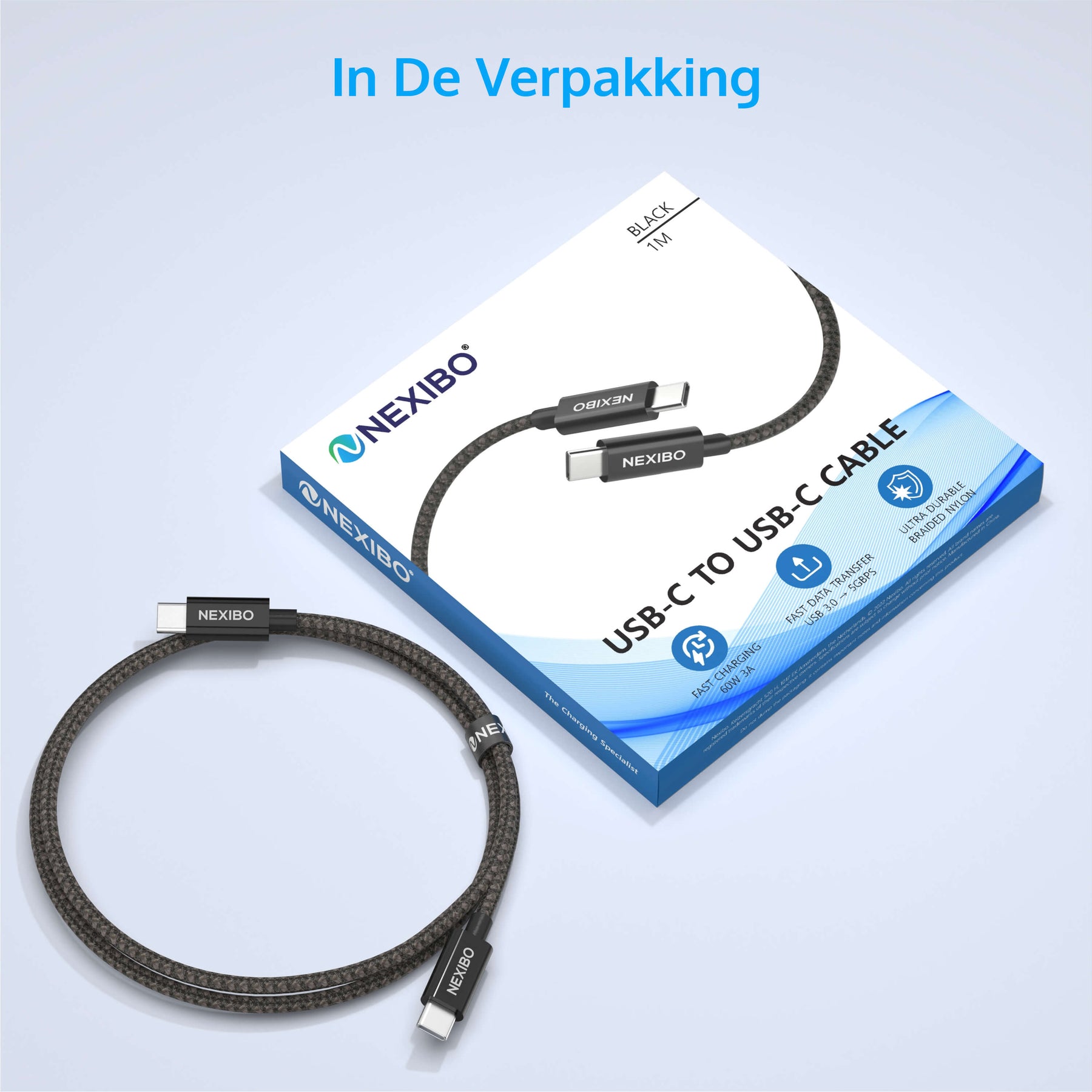 usb c naar usb c kabel