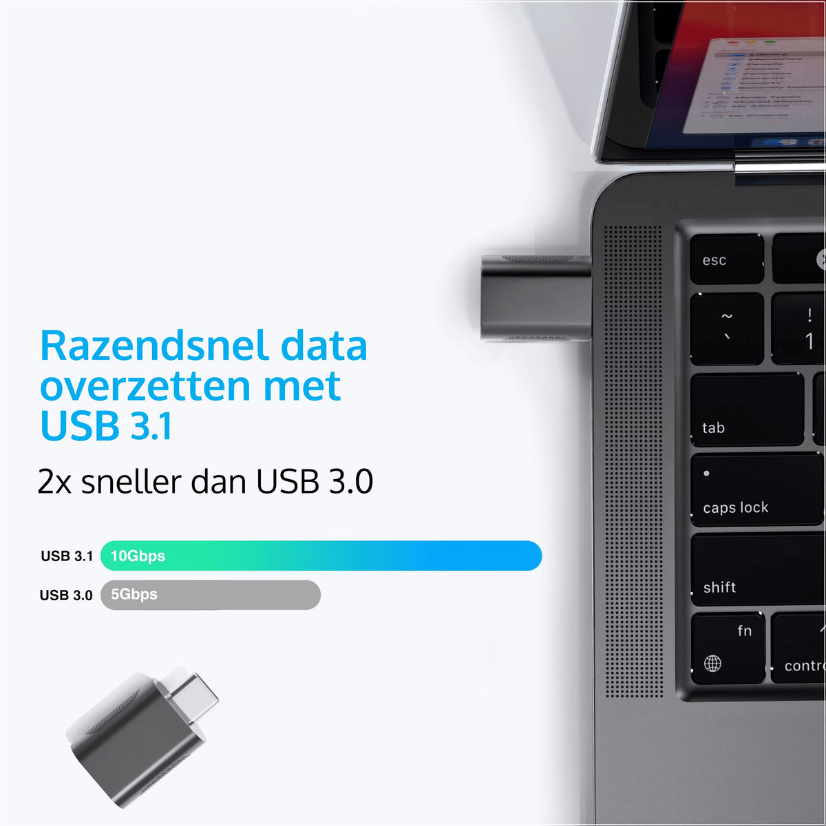 usb c naar usb