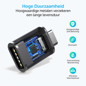 usb c naar usb a adapter